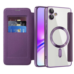 Husa Samsung Galaxy A05 Techsuit SmartMag Book Case, mov