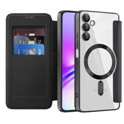 Husa Samsung Galaxy A05s Techsuit SmartMag Book Case, negru