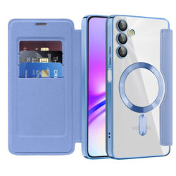 Husa Samsung Galaxy A05s Techsuit SmartMag Book Case, bleu