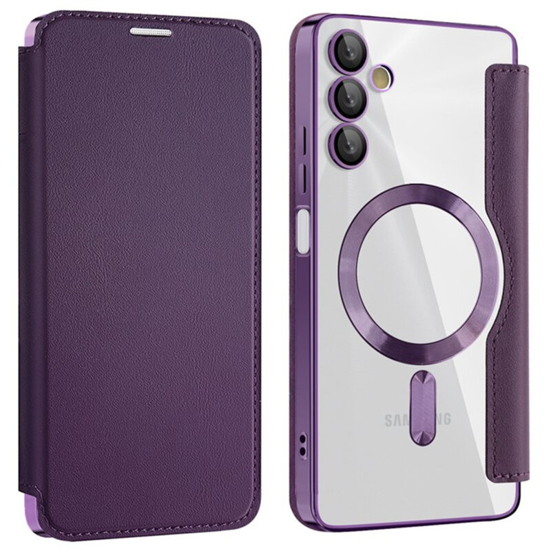 Husa Samsung Galaxy A05s Techsuit SmartMag Book Case, mov
