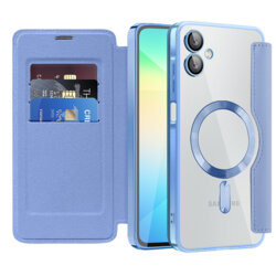 Husa Samsung Galaxy A06 Techsuit SmartMag Book Case, bleu