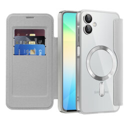Husa Samsung Galaxy A06 Techsuit SmartMag Book Case, gri