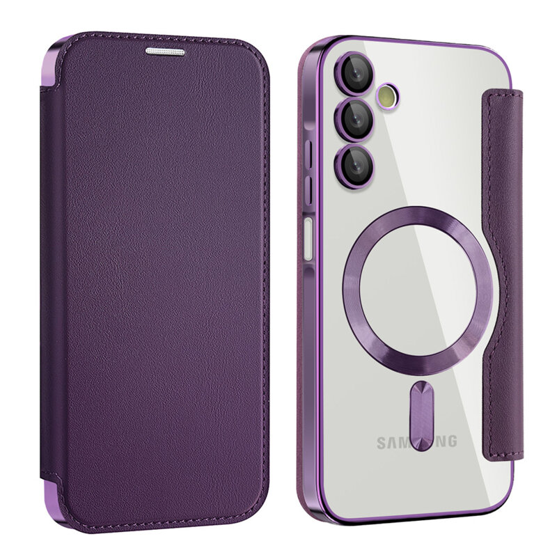Husa Samsung Galaxy A15 5G Techsuit SmartMag Book Case, mov
