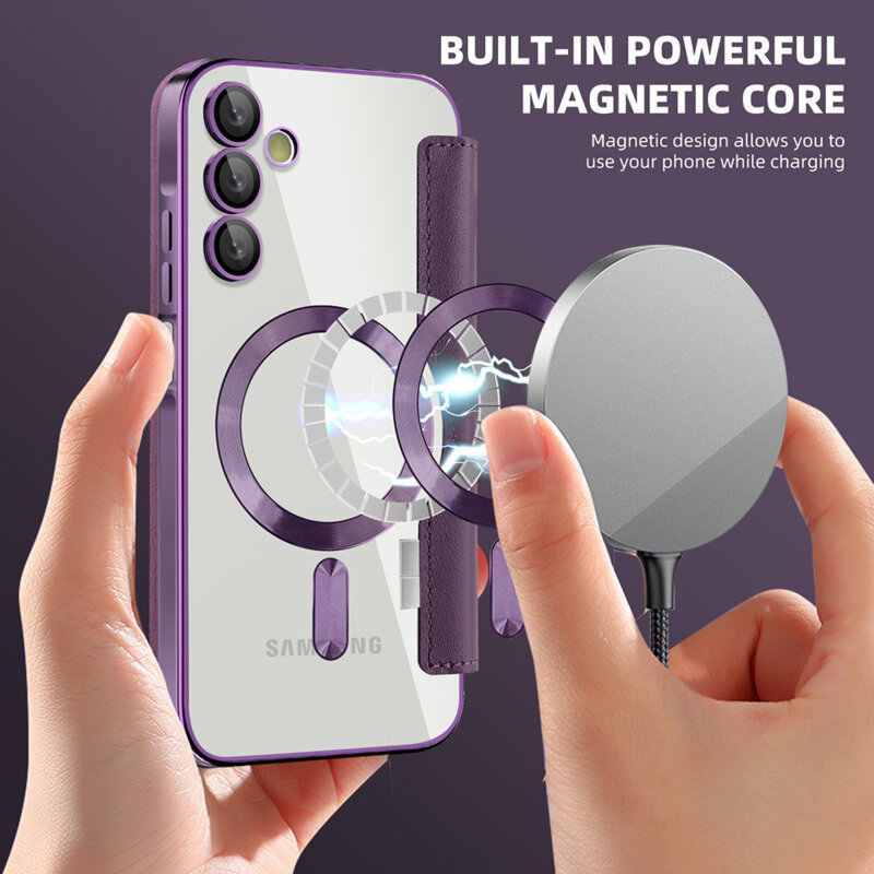 Husa Samsung Galaxy A15 5G Techsuit SmartMag Book Case, mov