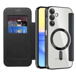 Husa Samsung Galaxy A15 5G Techsuit SmartMag Book Case, negru