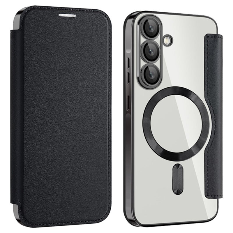 Husa Samsung Galaxy A36 5G Techsuit SmartMag Book Case, negru