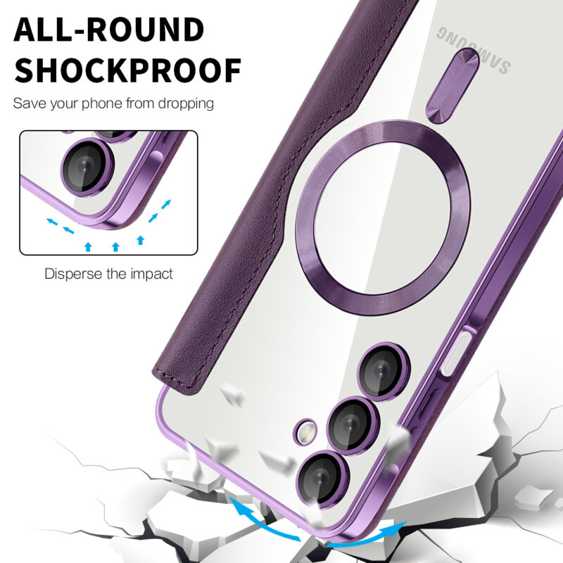 Husa Samsung Galaxy A16 4G Techsuit SmartMag Book Case, mov