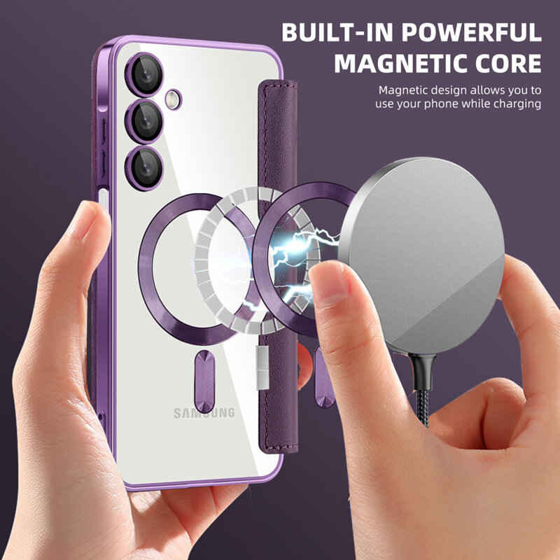 Husa Samsung Galaxy A16 4G Techsuit SmartMag Book Case, mov