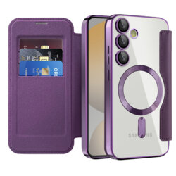 Husa Samsung Galaxy S24 FE Techsuit SmartMag Book Case, mov