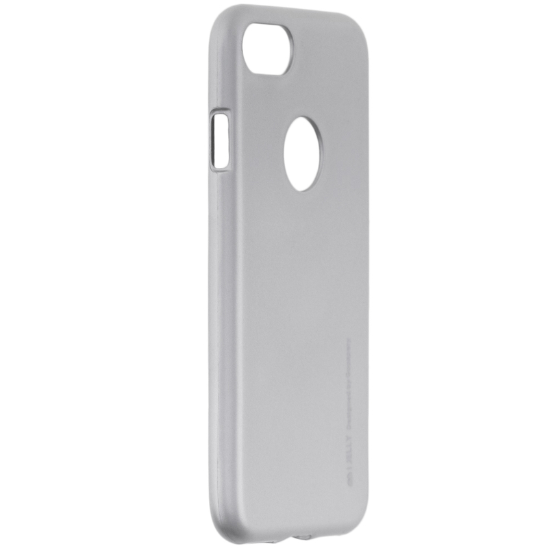 Husa iPhone 7 Mercury i-Jelly TPU - Silver