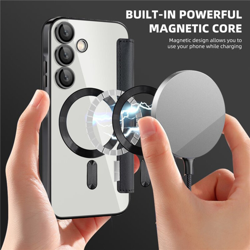 Husa Samsung Galaxy A35 5G Techsuit SmartMag Book Case, negru