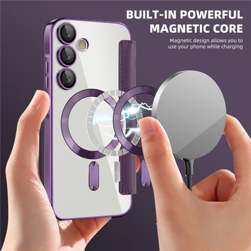 Husa Samsung Galaxy A35 5G Techsuit SmartMag Book Case, mov