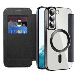 Husa Samsung Galaxy S22 5G Techsuit SmartMag Book Case, negru