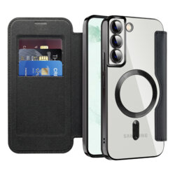 Husa Samsung Galaxy S22 Plus 5G Techsuit SmartMag Book Case, negru