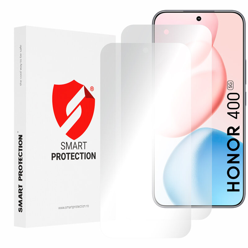 [Pachet 2x] Folie regenerabila premium Honor 400 Smart Protection Classic, transparenta