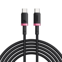 Cablu incarcare MacBook 240W Baseus Dura, 1m, rosu, P10377803U03-01