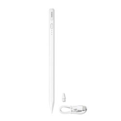 Stylus pen iPad, Palm Rejection, Baseus, P80080805213-00, alb