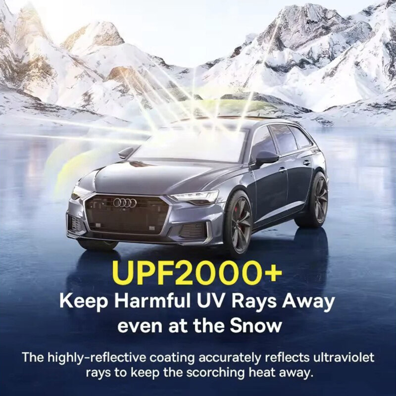 Parasolar auto pliabil Baseus, negru, 80 x 150cm, C0118200