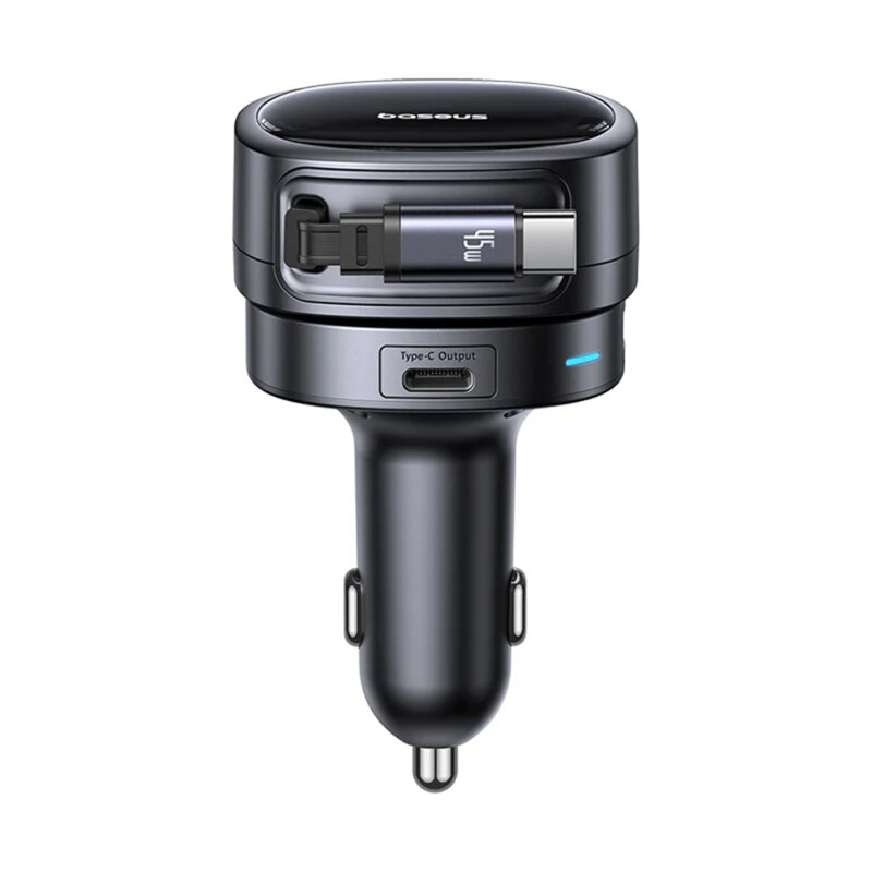 Incarcator auto + cablu 60W Baseus, C00035902121-00