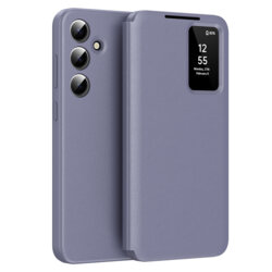 Husa tip carte Samsung Galaxy A55 5G SmartView Series, mov