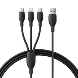 Cablu USB Fast Charge 3in1 Baseus, 3.5A, 1.3m, P10376303121-00