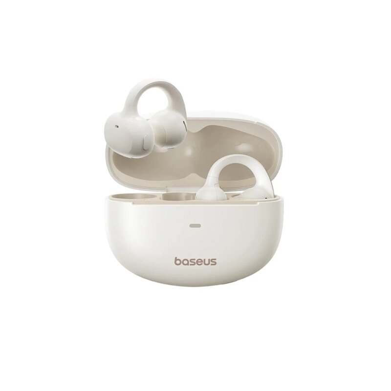 Casti open-ear, Waterproof IP57 Baseus, alb, A00083501226-00