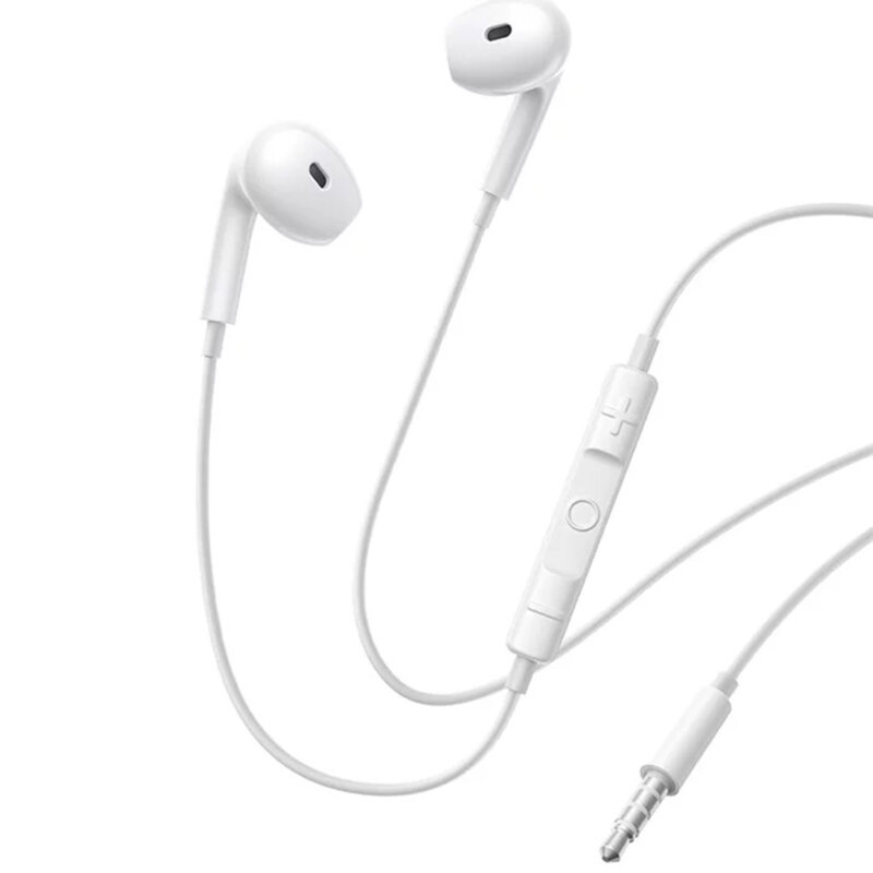 Casti in-ear cu fir Jack 3.5mm Baseus Encok HZ19, alb