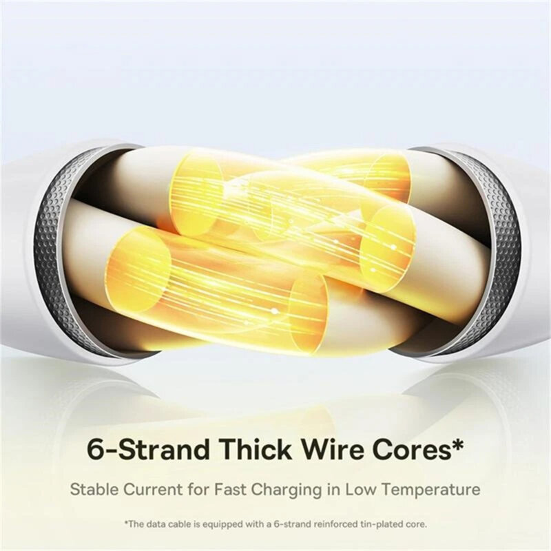 Cablu tip C 3in1 Baseus, 100W, 1.5m, alb, P10377706213-00