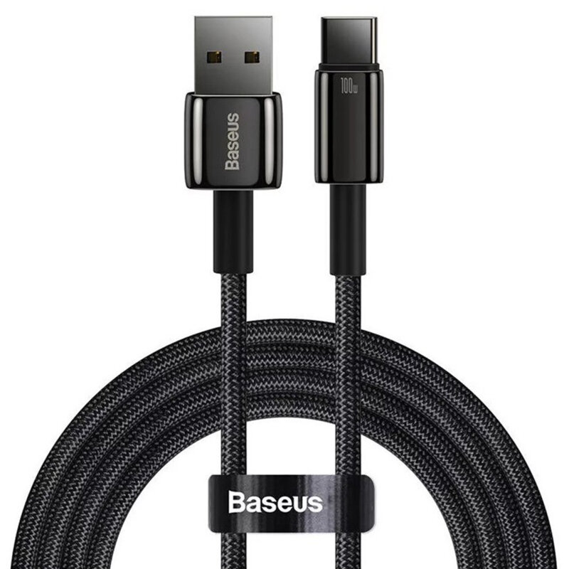Cablu Super Fast Charging Type-C, 100W, 2m, Baseus, CAWJ000101