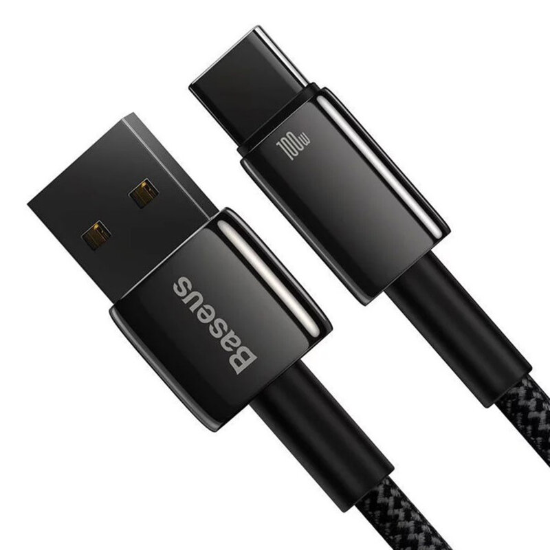 Cablu Super Fast Charging Type-C, 100W, 2m, Baseus, CAWJ000101