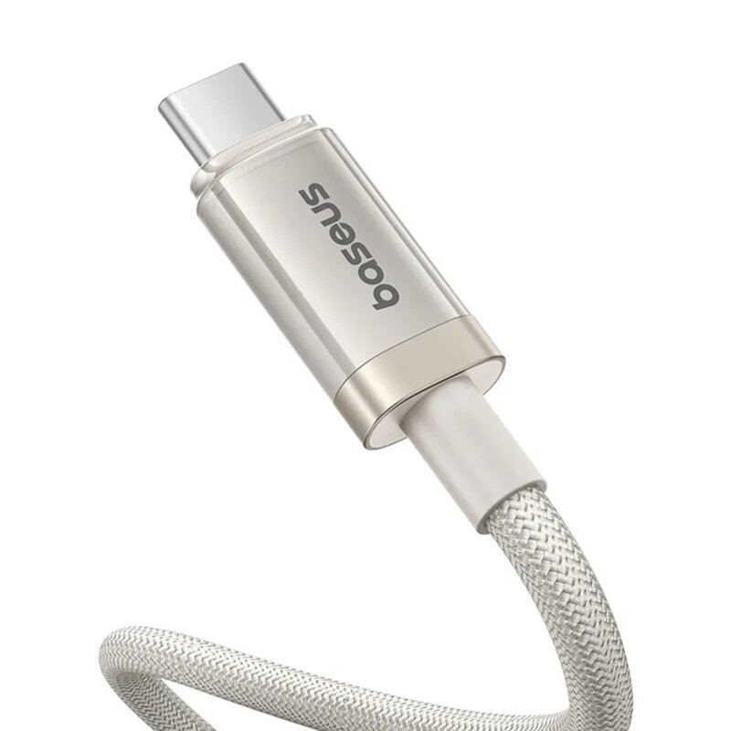 Cablu incarcare Type-C 100W Baseus, 1m, bej, P10378100G21-00
