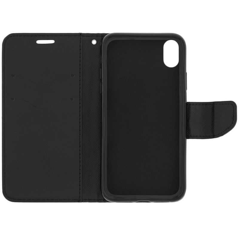 Husa iPhone XR Inch Flip Negru MyFancy