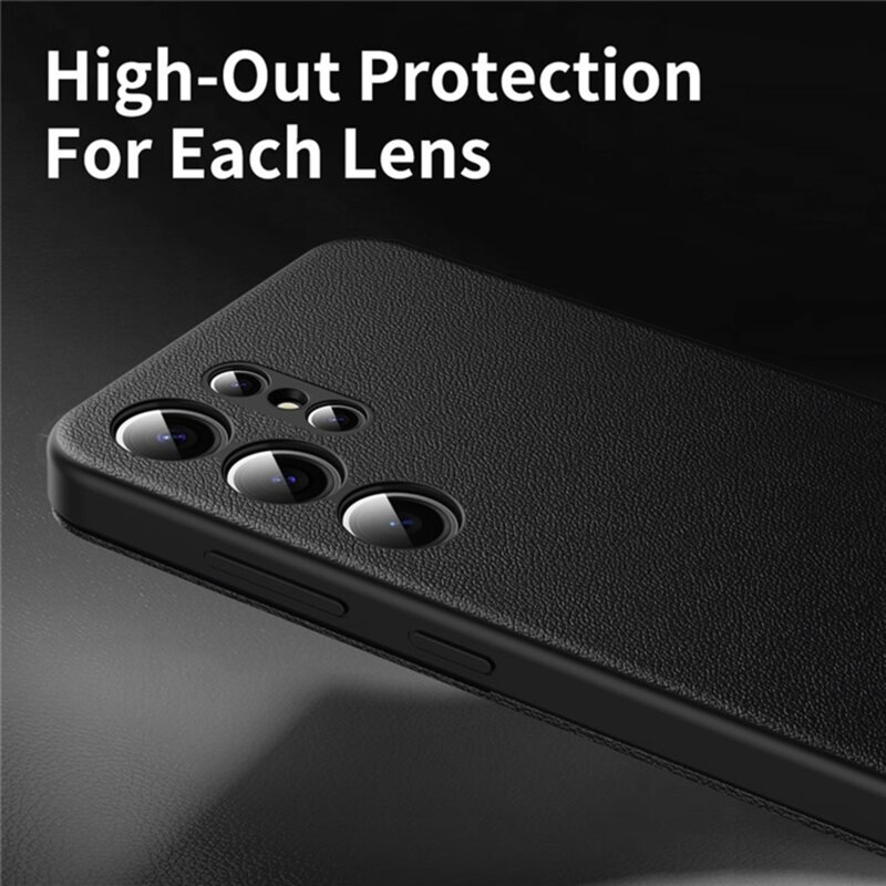 Husa tip carte Samsung Galaxy S23 Ultra SmartView Series, negru