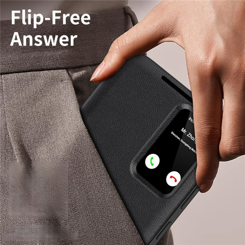 Husa tip carte Samsung Galaxy S23 Ultra SmartView Series, negru