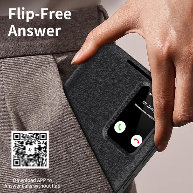 Husa tip carte Samsung Galaxy S23 Plus SmartView Series, negru