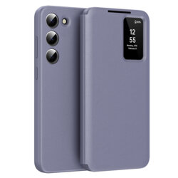 Husa tip carte Samsung Galaxy S23 SmartView Series, mov
