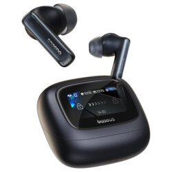 Casti wireless Bluetooth, TWS Baseus, negru, A00074101123-00