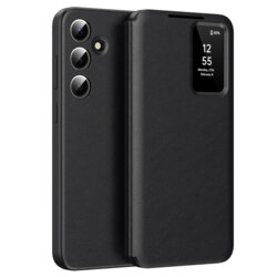 Husa tip carte Samsung Galaxy A55 5G SmartView Series, negru
