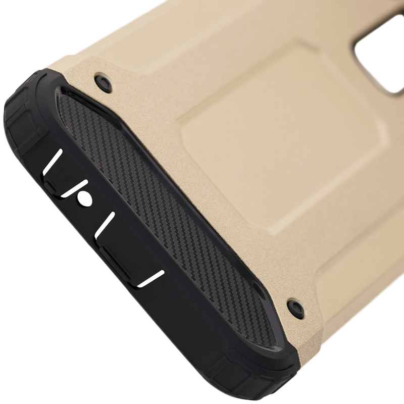 Husa Samsung Galaxy A6 Plus 2018 Mobster Hybrid Armor - Auriu