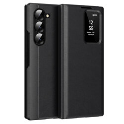 Husa tip carte Samsung Galaxy Z Fold6 SmartView Series, negru