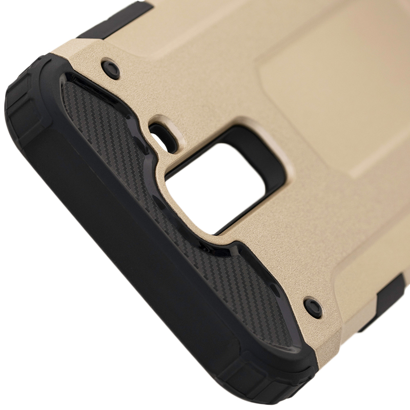 Husa Samsung Galaxy A6 Plus 2018 Mobster Hybrid Armor - Auriu