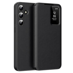 Husa tip carte Samsung Galaxy A56 5G SmartView Series, negru