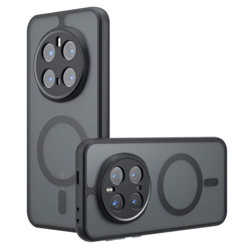 Husa Honor Magic7 Pro Techsuit PureFrost MagSafe, negru frost