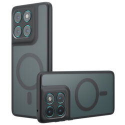 Husa Motorola Edge 60 Techsuit PureFrost MagSafe, negru frost