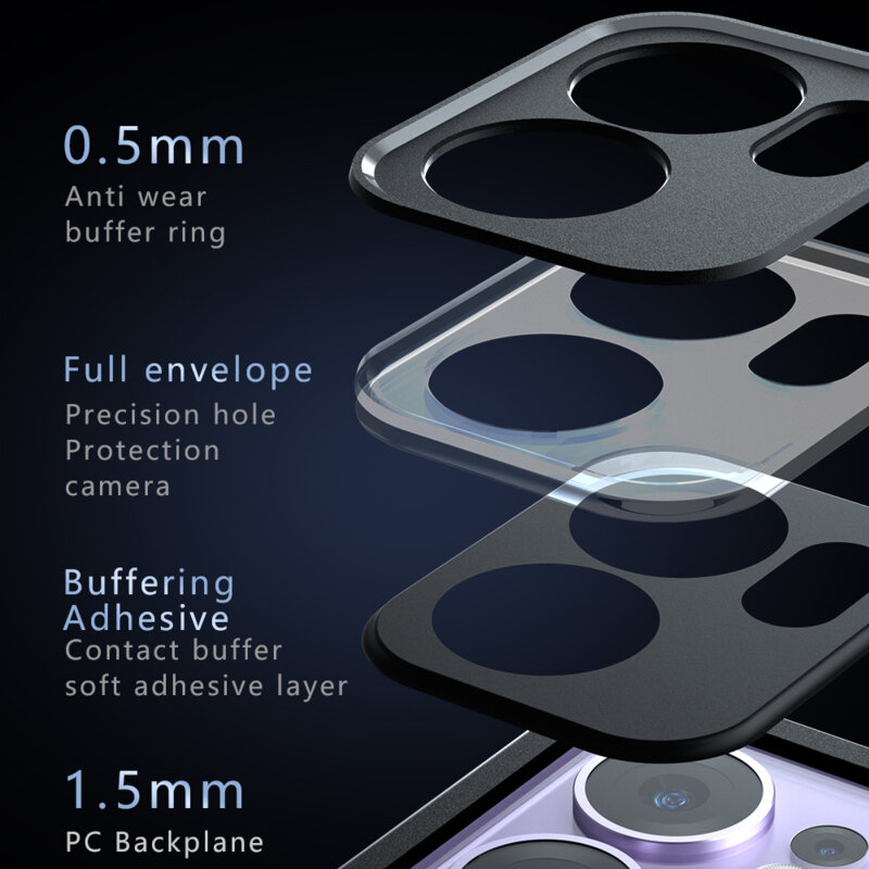 Husa Oppo Reno13 F 4G Techsuit PureFrost MagSafe, negru frost