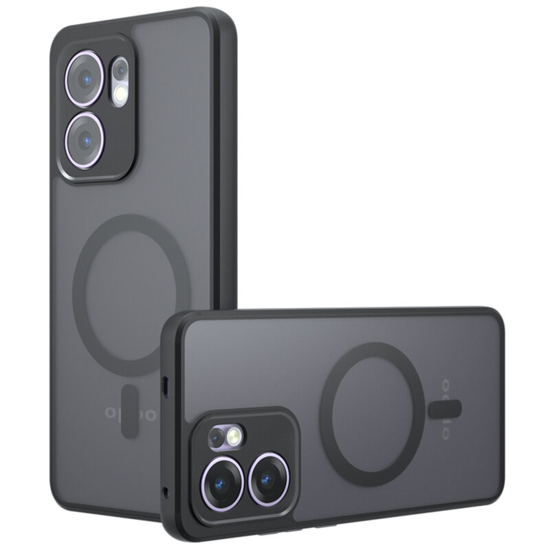 Husa Oppo Reno13 FS 5G Techsuit PureFrost MagSafe, negru frost