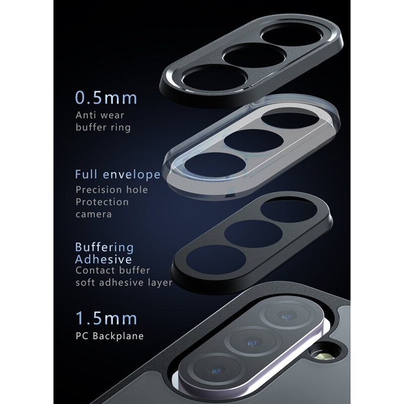 Husa Samsung Galaxy A36 5G Techsuit PureFrost MagSafe, negru frost