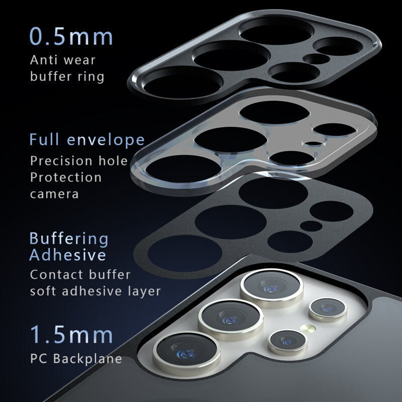 Husa Samsung Galaxy S24 Ultra Techsuit PureFrost MagSafe, negru frost