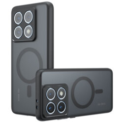 Husa Xiaomi 14T Techsuit PureFrost MagSafe, negru frost