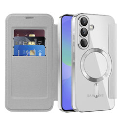 Husa Samsung Galaxy A36 5G Techsuit SmartMag Book Case, gri